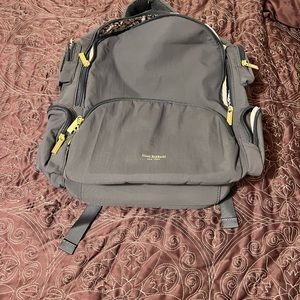 New plum bookbag
